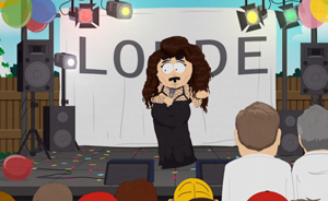 ロード Lorde がアニメ サウスパーク の最新エピソードに登場 Amass