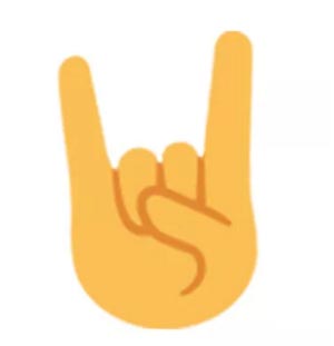 メロイック サイン の絵文字がandroidにも登場 Amass