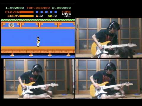 ファミコンの スパルタンx のゲームプレイをギターで再現した動画が話題に Amass