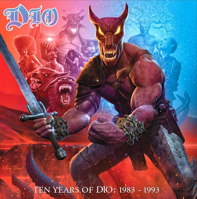 ディオ 初期スタジオ アルバム6作のリマスター ボックスセット A Decade Of Dio 19 1993 を発売 Amass