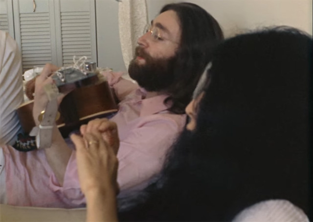 ジョン レノン オノ ヨーコ 69年5月にバハマのホテルで披露した Oh Yoko のパフォーマンス映像 4k版 公開 Amass