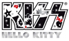 HELLO KITTY KISS Logo