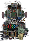 Gorillaz Sound System、85分のミックス「GSS Pixel-Ache Mix」を公開