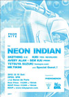 Neon IndiaがDJ出演、イベント＜PROM launching party PROMNIT＞が12/15開催