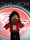 Dave Grohl Felt Finger Puppet