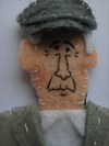 Leonard Cohen Felt Finger Puppet