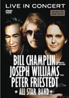 ビル・チャンプリン＋ジョセフ・ウィリアムス＋ピーター・フリーステットのコラボ・ツアーが日本でもCD＋DVD化