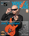 『YOUNG GUITAR ８月号』の表紙巻頭企画はジョー・サトリアーニ、DVD連動の「ギター講座」を独占大公開