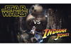 『インディ・ジョーンズ』　インディに向かって転がってくるのが岩でなく『スター・ウォーズ』の新ドロイドBB-8の巨大版だったら？　マッシュアップ映像が話題に