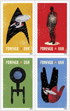 Star Trek Forever stamps