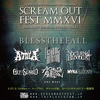 ＜SCREAM OUT FEST 2016＞第3弾ラインナップ発表、ATTILA、GET SCARED他