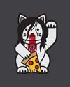 アンドリューW.K.と招き猫をマッシュアップ、イラスト「ANDREW W. KITTY」が話題に