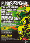 ＜PUNKSPRING 2017＞第2弾ラインナップ発表、BRAHMAN、ZEBRAHEAD、MONOEYES