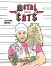 メタル・ミュージシャンと猫の2ショット写真を塗り絵にした『Metal Cats Coloring Book』が発売