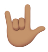 iOS 11.1 emoji - Love-You Gesture