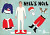 ノエル・ギャラガーをクリスマス仕様にできる着せ替え紙人形「Noel’s Noel」が話題に