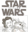 鉄拳が描く『スター・ウォーズ／フォースの覚醒』パラパラ漫画の動画公開