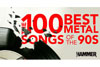 「90年代のベスト・メタル・ソング TOP100」を英Metal Hammerが発表