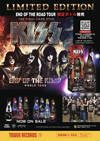 KISSのロゴをラベルにした日本酒の公式ボトル、来日記念限定ボトル発売