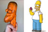 『ザ・シンプソンズ』のホーマー・シンプソンに驚くほどそっくりなニンジンが見つかり話題に