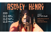 アシュリー・ヘンリーの来日公演決定