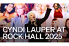 シンディ・ローパー　2025年ロックの殿堂入り式典のフルパフォーマンス映像公開