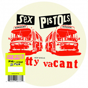 セックス・ピストルズの「Pretty Vacant」が7インチ・ピクチャー