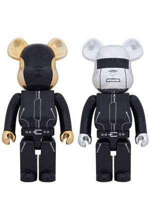 BE@RBRICK - BE@RBRICK DAFT PUNK 400% ベアブリック　ダフトパンク Daft Punk White Suits 2 Pack 400%” from Be@rbrick - Dope