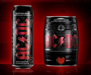 AC/DCのオフィシャル・ビール「AC/DC Premium Lager Beer」がドイツで販売中 - amass