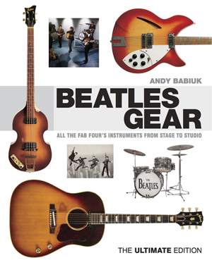 ビートルズの楽器・機材を綴ったビジュアル図鑑『Beatles gear