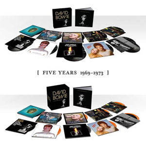 デヴィッド・ボウイの初期音源をまとめた12CDボックスセット『Five