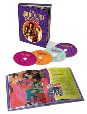【新品同様】 ジミ・ヘンドリックス・エクスペリエンス　４枚組　BOXセット ジミ・ヘンドリックスとハービー・ハンコックの4CDボックス