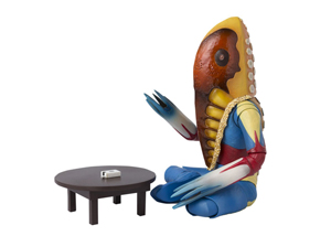 メトロン星人　蓄光　ソフビ　ちゃぶ台付き ウルトラアクションフィギュア メトロン星人 | おもちゃ通販の
