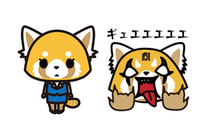 写真] 「アグレッシブ烈子」© 2015, 2016 SANRIO CO.,LTD