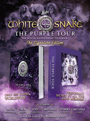 ホワイトスネイクがオフィシャル写真集『The Purple Tour - A Photographic Journey』を発売 - amass