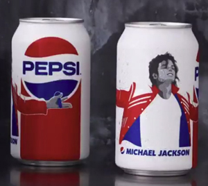 マイケル・ジャクソンが描かれた「ペプシコーラ缶」が登場 - amass