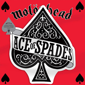 モーターヘッド『Ace Of Spades』40周年記念 “スペードのエース”形の12