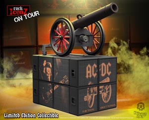 AC/DC『悪魔の招待状』の大砲をフィギュア化 - amass