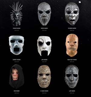 スリップノット 最新アルバム『We Are Not Your Kind』時代のマスクを公式ショップサイトで販売中 - amass