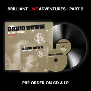 DAVID BOWIE デヴィッド・ボウイ BRILLIANT LIVE LP | autoplacasjpg