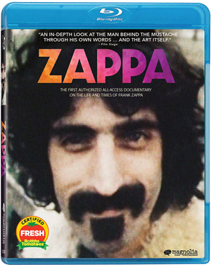 フランク・ザッパの公式ドキュメンタリー映画『Zappa』 米国でのDVD