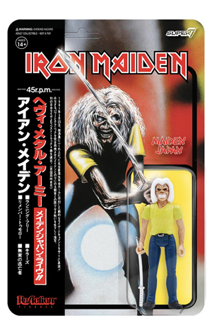 アイアン・メイデン『Maiden Japan』 日本刀を持つエディの姿を再現