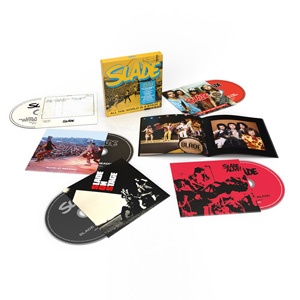 スレイド SLADE 洋楽 レコード 5枚セット スレイド 5CDライヴ・ボックスセット発売 既発2作リマスター版＋未発表