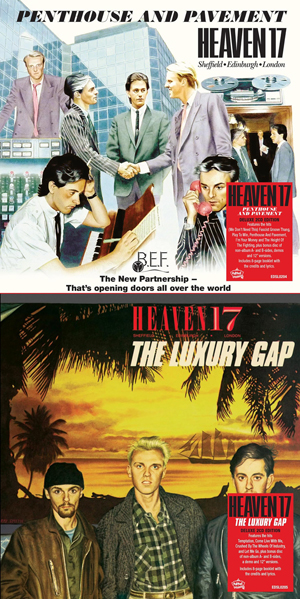 ヘヴン17 『Penthouse and Pavement』『The Luxury Gap』 2CDデラックスパッケージ再発 - amass