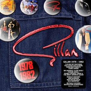 イアン・ギラン率いるギラン 7CDボックスセット『Gillan: 1978 イアン・ギラン率いるギラン 7CDボックスセット『Gillan: 1978