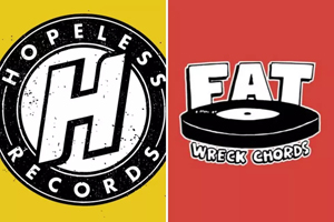 Fat Wreck ChordsとHopeless Records 新たなパートナーシップ発表