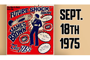 ジェームス•ブラウン「FUTURE SHOCK」1975年貴重品 1975 James Brown 