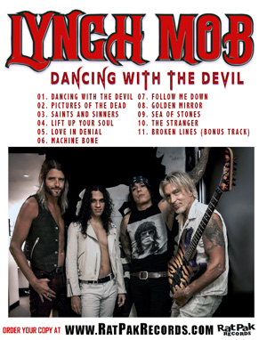 ジョージ・リンチ率いるリンチ・モブ 新曲「Saints And Sinners」公開