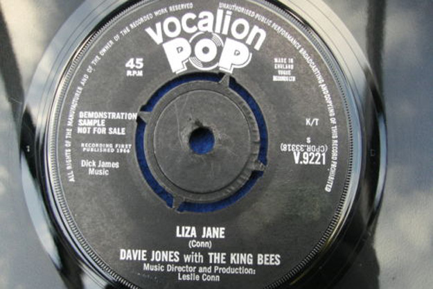 DAVIE JONES with THE KING BEES LIZA JANE VOCALION POP - DEMO/PROMO - DAVID BOWIE