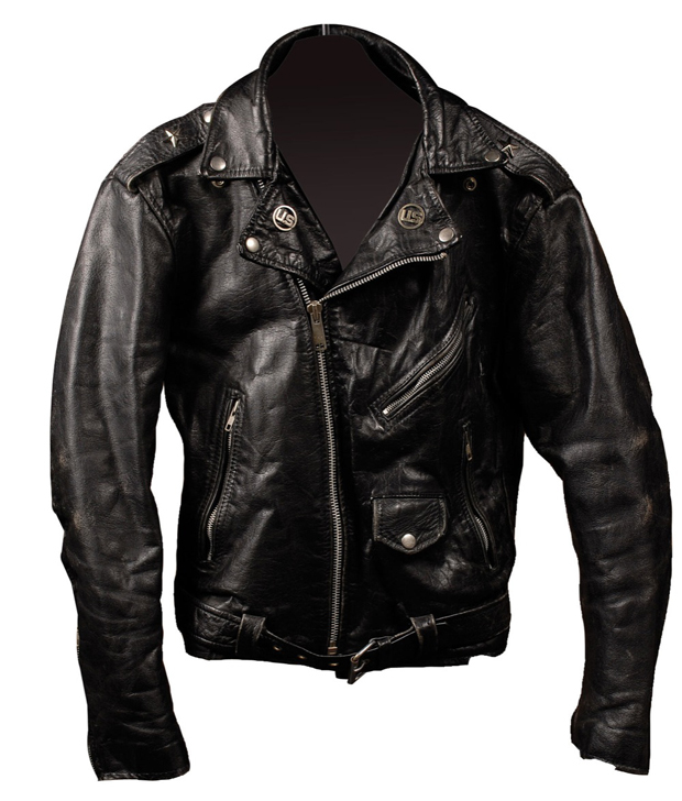 The Ramones: Marky Ramone Black leather jacket ?